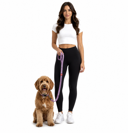 Eco-Friendly Recycled Cotton Dog Leash – Durable, Soft Grip & Comfortable for Medium Dogs (6 Ft)
