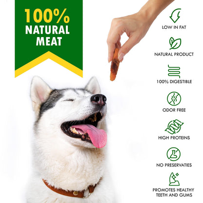 Delicious Grain-Free Sweet Potato & Chicken Chew Treats for Dogs