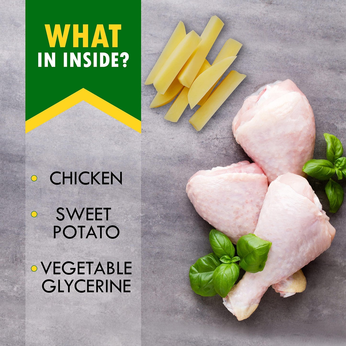 Delicious Grain-Free Sweet Potato & Chicken Chew Treats for Dogs