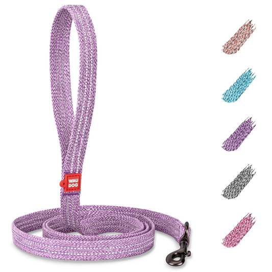 Eco-Friendly Recycled Cotton Dog Leash – Durable, Soft Grip & Comfortable for Medium Dogs (6 Ft)