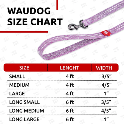 Eco-Friendly Recycled Cotton Dog Leash – Durable, Soft Grip & Comfortable for Medium Dogs (6 Ft)