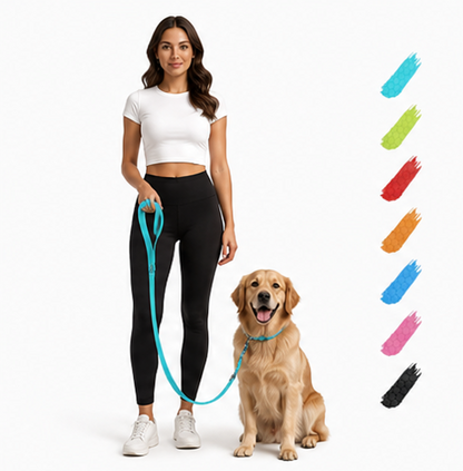 Waterproof Dog Leash – Anti-Slip Grip, Durable & Comfortable for Small, Medium & Large Dogs (4 Ft)
