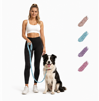 Eco-Friendly Cotton Dog Leash – Durable, Comfortable & Perfect for Daily Walks (10 Ft)